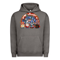Pigment Tornado 4th of July rainbow with gnomes Urban Hoodie - CowGirlArtShop