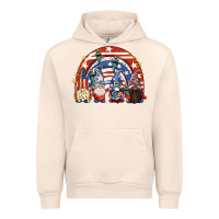 Sandshell 4th of July rainbow with gnomes Urban Hoodie - CowGirlArtShop