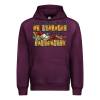 Mauve Wine may your coffe always be stronger than your passengers Urban Hoodie - CowhideDigitalArt