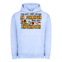 Pigment Grape Ice may your coffe always be stronger than your passengers Urban Hoodie - CowhideDigitalArt
