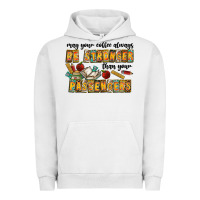 Pigment Lunar Rock may your coffe always be stronger than your passengers Urban Hoodie - CowhideDigitalArt