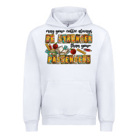 White may your coffe always be stronger than your passengers Urban Hoodie - CowhideDigitalArt