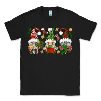 Black Christmas Gnomes Classic Tee - BundleAndBundleShop