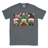 Charcoal Heather Christmas Gnomes Classic Tee - BundleAndBundleShop