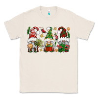 Natural Christmas Gnomes Classic Tee - BundleAndBundleShop