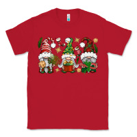 Red Christmas Gnomes Classic Tee - BundleAndBundleShop