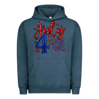 Pigment Midnight Navy 4th of July Urban Hoodie - Neo Western