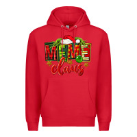 Red Christmas meme claus Premium Hoodie - FaDigitalArtStudio
