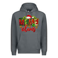Rock Christmas meme claus Premium Hoodie - FaDigitalArtStudio
