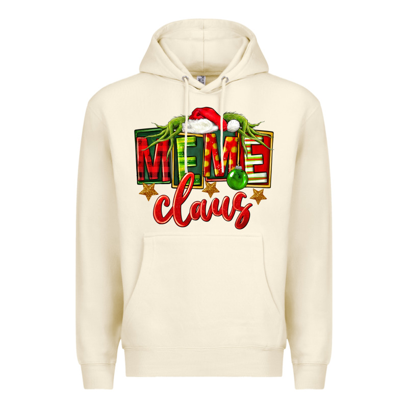 Christmas Meme Claus Premium Hoodie by FaDigitalArtStudio | Teevron