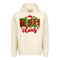 Tofu Christmas meme claus Premium Hoodie - FaDigitalArtStudio