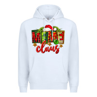White Christmas meme claus Premium Hoodie - FaDigitalArtStudio