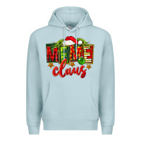 Blue Mist Christmas meme claus Premium Hoodie - FaDigitalArtStudio