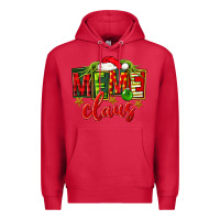 Cardinal Christmas meme claus Premium Hoodie - FaDigitalArtStudio