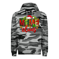 Slate Camo Christmas meme claus Premium Hoodie - FaDigitalArtStudio