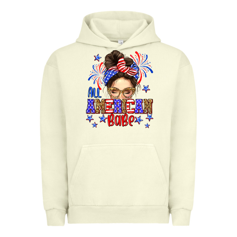 All American Babe Urban Hoodie by Neo Western | Teevron