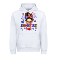 White All American babe Urban Hoodie - Neo Western