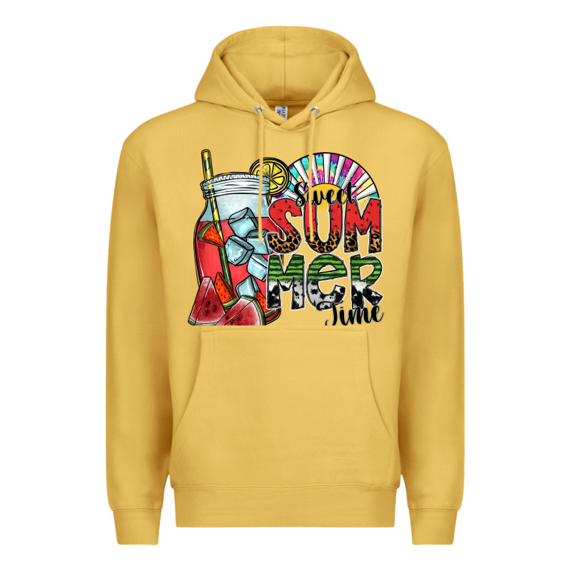 Sweet Summer Time Premium Hoodie by SublimationCraftShop | Teevron
