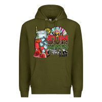 Army Green sweet summer time Premium Hoodie - SublimationCraftShop