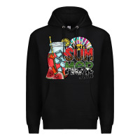 Black sweet summer time Premium Hoodie - SublimationCraftShop