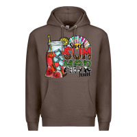 Coffee sweet summer time Premium Hoodie - SublimationCraftShop
