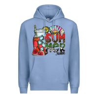 Colony Blue sweet summer time Premium Hoodie - SublimationCraftShop