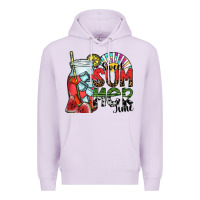 Lilac sweet summer time Premium Hoodie - SublimationCraftShop