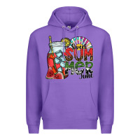 Purple sweet summer time Premium Hoodie - SublimationCraftShop
