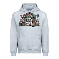 Heather Grey yeehaws and heilnaws Urban Hoodie - SublimationCraftShop