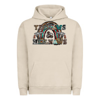 Pigment French Oak yeehaws and heilnaws Urban Hoodie - SublimationCraftShop