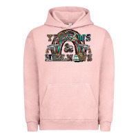 Pigment Salmon yeehaws and heilnaws Urban Hoodie - SublimationCraftShop