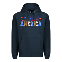 Navy Western America Premium Hoodie - Neo Western