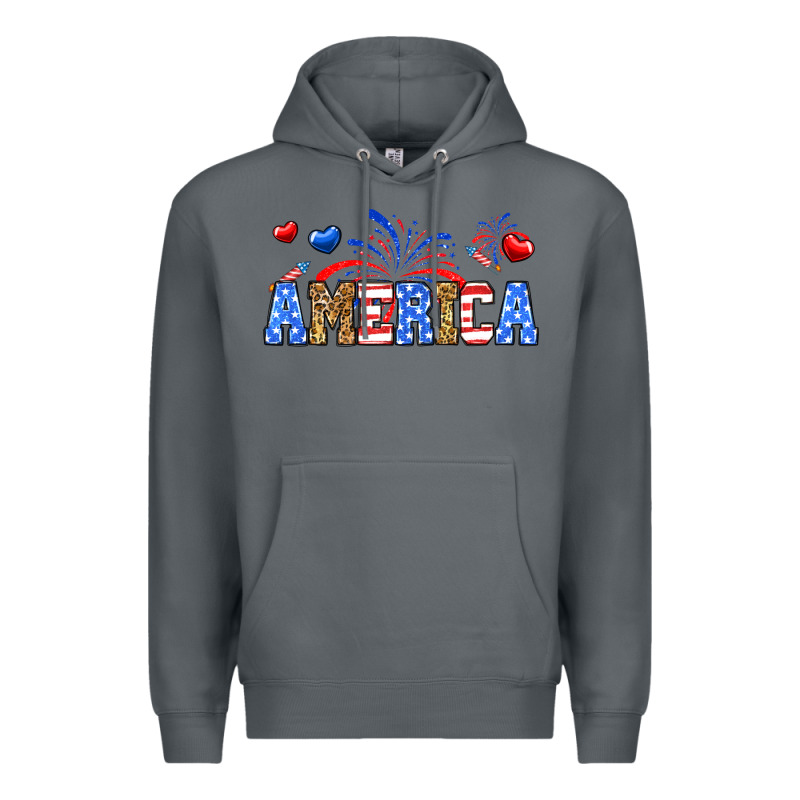 Western America Premium Hoodie by Neo Western | Teevron
