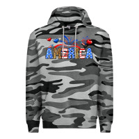 Slate Camo Western America Premium Hoodie - Neo Western