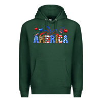 Sports Green Western America Premium Hoodie - Neo Western