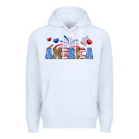 White Western America Premium Hoodie - Neo Western