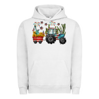 Pigment Lunar Rock 4th of july tractor Urban Hoodie - CowGirlArtShop