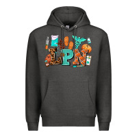 Charcoal Heather lpn fall nurse with Premium Hoodie - AdoDesignShop