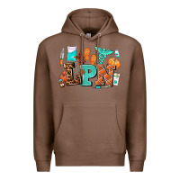 Chestnut lpn fall nurse with Premium Hoodie - AdoDesignShop