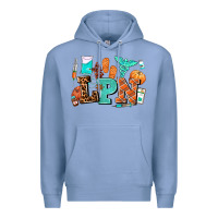 Colony Blue lpn fall nurse with Premium Hoodie - AdoDesignShop