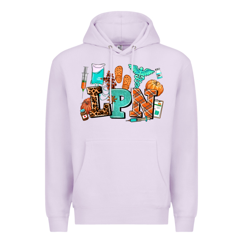 Lpn Fall Nurse With Premium Hoodie by AdoDesignShop | Teevron