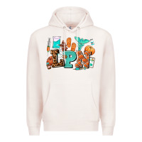 Pale Pink lpn fall nurse with Premium Hoodie - AdoDesignShop