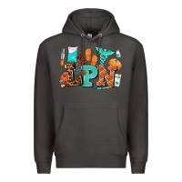 Smoke lpn fall nurse with Premium Hoodie - AdoDesignShop