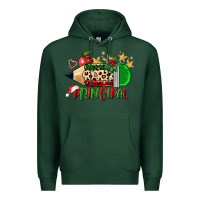 Sports Green christmas principal pencil Premium Hoodie - FaDigitalArtStudio