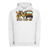 Pigment Lunar Rock peace love bus Urban Hoodie - CowhideDigitalArt