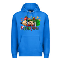 True Royal christmas principal pencil Premium Hoodie - FaDigitalArtStudio