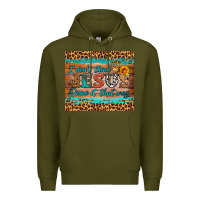 Army Green i don't think jesus done it that way tumbler Premium Hoodie - HRA Design Shop