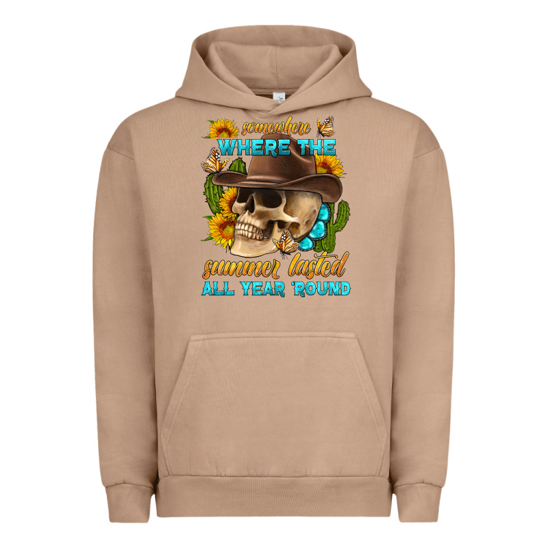 Somewhere Where The Summer Lasted All Year 'round Urban Hoodie by HRA Design Shop | Teevron