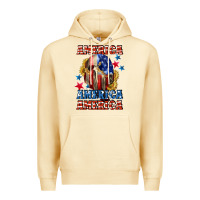 Pina Colada America skeleton 4th of july Premium Hoodie - CowGirlArtShop