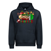 Navy christmas counselor pencil Urban Hoodie - FaDigitalArtStudio